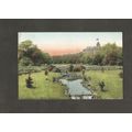 Postcard Dorset Bournemouth Upper Gardens 1905