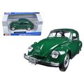 1973 Volkswagen Beetle Green 1/24 Diecast Model...