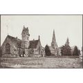 The Church & School, Sutton Veny, Wiltshire, 19...