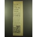 1960 Gordon's Gin Ad - The gin that made the martini famous