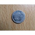 Mexico 1997 10 Centavos Coin