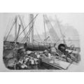 Repairing the accident on the "Great Eastern", ...