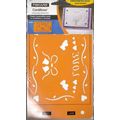 Fiskars. Love Stencil. Embossing Cardmaking Scr...
