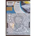 Fiskars. Our Wedding - 12"x9" Stencil. Embossin...