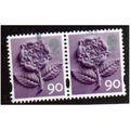 ENGLAND PAIR OF '90P' TUDOR ROSE ' (EN20) FINE ...