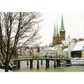 EV 7: Lübeck: St. Peter's Church in Winter.