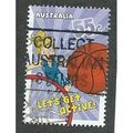 AUS 2009 55c 'LETS GET ACTIVE' FINE USED (EBID3...