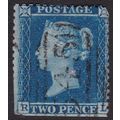 Great Britain 1855 / 57 - SG34 or SG35 - 2d blu...