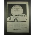 1935 Pontiac Silver Streak 8 Car Ad - Natural C...