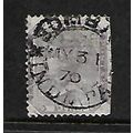 EAST INDIA 1860 8p PURPLE / WHITE SG 52 FINE USED