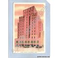 CT Bridgeport Hotel Barnum Street Scene w/Old C...