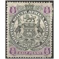 Rhodesia 1897 SG66 1/2d Grey-Black & Purple Mou...