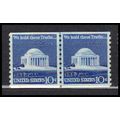 1520 10c Jefferson Memorial Fine MNH CLP CA0081