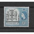 Jamaica.SG190 3s Arms of Jamaica.Mounted Mint.M...