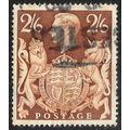 1939 King George VI - 2/6 Brown Used C5