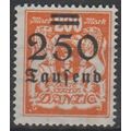 Mi: 160 MH 1923 Danzig Cat € 7.50