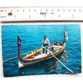 1963 postcard Malta Passenger Boat