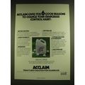 1990 Hoechst Roussel Acclaim 1EC Herbicide Ad -...