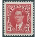 Canada 1937 3c scarlet SG 359 unused