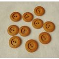 EE8 Golden Yellow Orange Round Buttons 23mm 7/8...