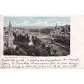 Vintage Colour Postcard - The Gardens & Square,...