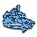 Canada the Country Map Fridge Magnet