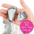 New Baby Casting Kit 3D Plaster Hand Print Foot...