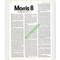 The Morris 8 Car - 1978 Article