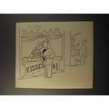 1953 Cartoon by Otto Soglow - Kisses $1