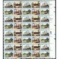 Voyage of Columbus Sheet of Forty 29 Cent Posta...