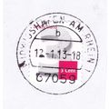 Ludwigshafen postmark Germany 2013 on 3 cent VGC