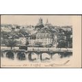 Le Grand Pont, Lausanne, Vaud, 1903 - Burgy CPA