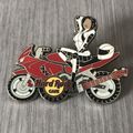 HARD ROCK CAFE COLOGNE BIKER GIRL PIN BADGE - d...