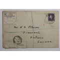 NZ 1933 4d (SG 422g/h) on Registered Cover from...