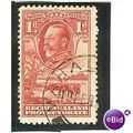 Bechuanaland KGV 1932 1d Scarlet Used SG 100 Ba...