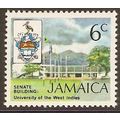 Jamaica 1972 6c Senate Building University Moun...