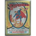 RETRO SUPERMAN ' METAL SIGN ' embossed 1st issu...