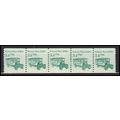 2123 3.4c School Bus Very Fine MNH Dry Gum PNC ...