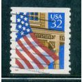 Used 2913 32c U.S. Flag Over Porch Fine CNS 111...