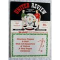 1990 programme Manchester United v. Norwich City