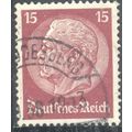 Germany 1934 - 15pf brownish purple - President...