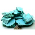 Blue Ice Turquoise Gemstone Carving Cabbing Rou...