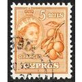 1955 Queen Elizabeth II 5M - Fine Used C6
