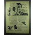 1954 Colt Sport Model Woodsman Pistol Ad