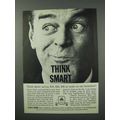1960 State Farm Insurance Ad - Think Smart!