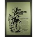 1972 The Dow Jones Ad - He Can See Things Coming