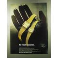1973 Bulova Christian Dior Watch Ad - #85026 and #55075
