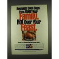 1996 Reynolds Oven Bags Ad - Family Feast