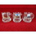 Lot Of 3 London England Jigger Shot Glasses Bus...