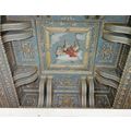 Chiswick House Ceiling Blue Velvet Room London ...